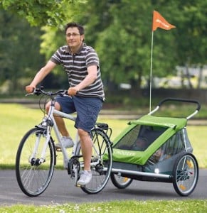 Remorque à vélo enfant